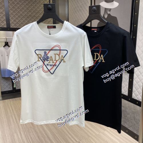  PRADAコピー ブランド  3色可選  個性派  2021春夏  半袖シャツ  プラダ PRADA