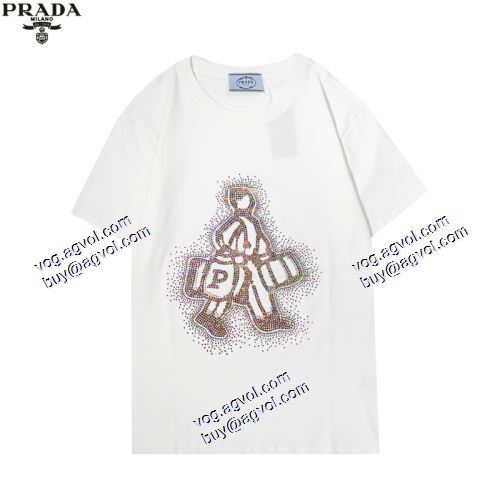  2021春夏  ◆モデル愛用◆  プラダ PRADA  2色可選  半袖シャツ  PRADAスーパーコピー 激安 