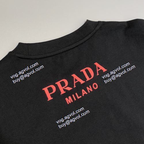 PRADAブランドスーパーコピー  3色可選  贈り物にも◎   2021春夏  半袖シャツ  プラダ PRADA