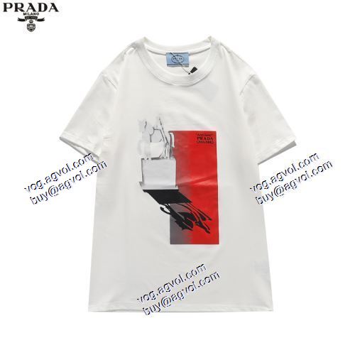  一味違うケーブル編みが魅力満点  半袖シャツ  2色可選  PRADAブランドコピー  プラダ PRADA  2021春夏