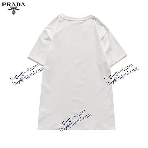  一味違うケーブル編みが魅力満点  半袖シャツ  2色可選  PRADAブランドコピー  プラダ PRADA  2021春夏