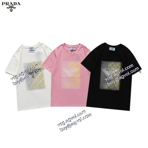  PRADAブランド コピー  3色可選  2021春夏 半袖シャツ  高級感溢れるデザイン   プラダ PRADA