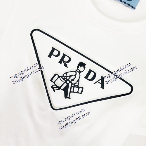  2色可選  PRADAスーパーコピー  半袖シャツ  プラダ PRADA  2021春夏  上質 大人気！ 