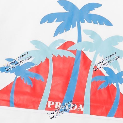  存在感◎ プラダ PRADA 2色可選 半袖Tシャツ 2021春夏 PRADAブランドコピー