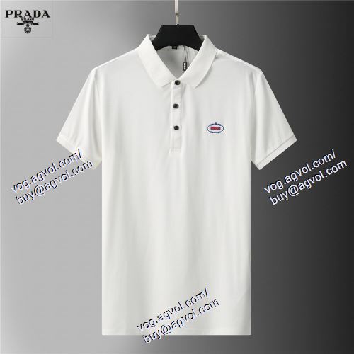  プラダ PRADA 2021春夏 一味違うケーブル編みが魅力満点 2色可選 半袖Tシャツ PRADAブランド コピー