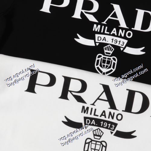  2021春夏 PRADAコピー 2色可選 高級感溢れるデザイン 半袖Tシャツ プラダ PRADA 