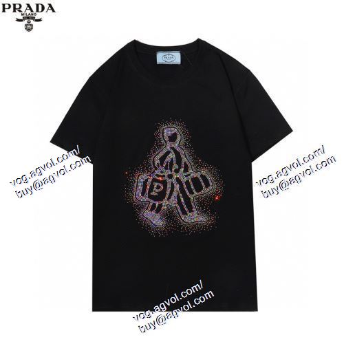  プラダ PRADA 2色可選 2021春夏 半袖Tシャツ PRADAコピー ブランド 上質 大人気！