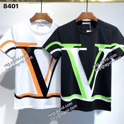 2色可選 VALENTINOブランド 偽物 通販 半袖シャツ ヴァレンティノ VALENTINO 2021春夏 着心地抜群