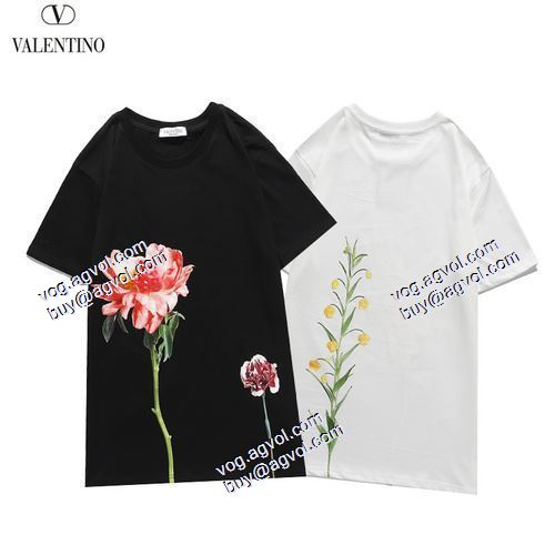  2021春夏  注目のアイテム  VALENTINOブランド 偽物 通販  2色可選  ヴァレンティノ VALENTINO  半袖シャツ 