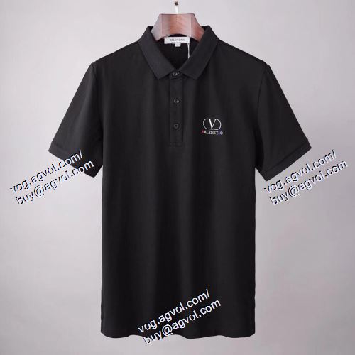  ヴァレンティノ VALENTINO 2021春夏 首胸ロゴ VALENTINOブランド コピー 3色可選 半袖Tシャツ 