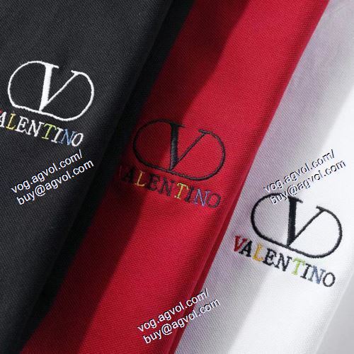  ヴァレンティノ VALENTINO 2021春夏 首胸ロゴ VALENTINOブランド コピー 3色可選 半袖Tシャツ 
