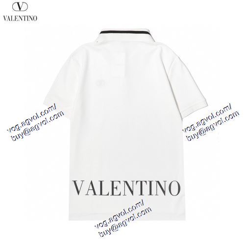  ヴァレンティノ VALENTINO スタイルアップ効果 2021春夏 2色可選 半袖Tシャツ VALENTINOコピー ブランド 