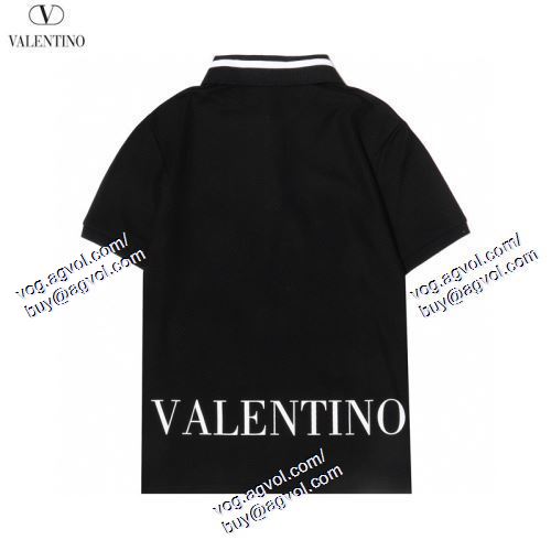  ヴァレンティノ VALENTINO スタイルアップ効果 2021春夏 2色可選 半袖Tシャツ VALENTINOコピー ブランド 