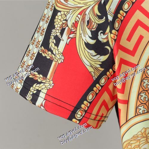 サイズ豊富 半袖シャツ ヴェルサーチVERSACE 2021春夏 ヴェルサーチスーパーコピー 