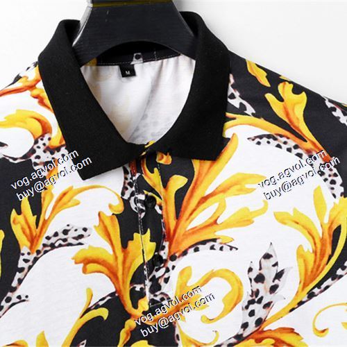 ヴェルサーチ偽物ブランド 激安 半袖シャツ 2021春夏 ヴェルサーチVERSACE 長く愛用できる 