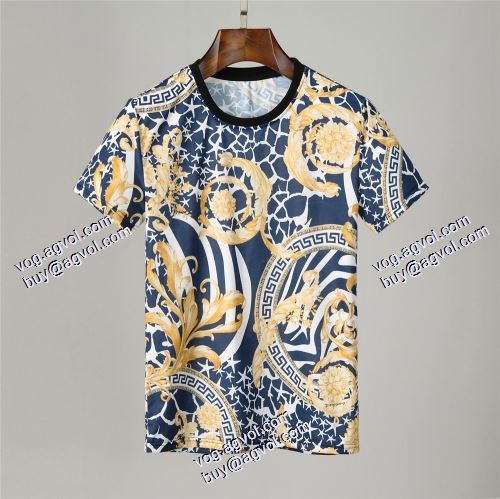 ヴェルサーチコピー ブランド 半袖シャツ 2021春夏 ヴェルサーチVERSACE 高品質 人気 