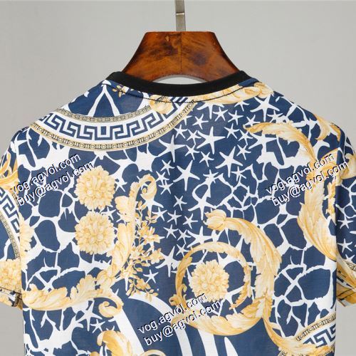 ヴェルサーチコピー ブランド 半袖シャツ 2021春夏 ヴェルサーチVERSACE 高品質 人気 