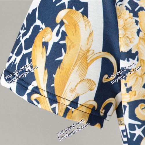 ヴェルサーチコピー ブランド 半袖シャツ 2021春夏 ヴェルサーチVERSACE 高品質 人気 