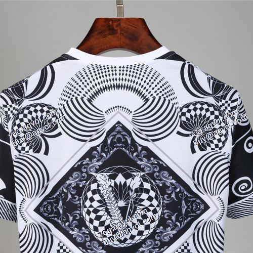 ヴェルサーチブランド コピー 2021春夏 半袖シャツ ヴェルサーチVERSACE 人気ブランド  