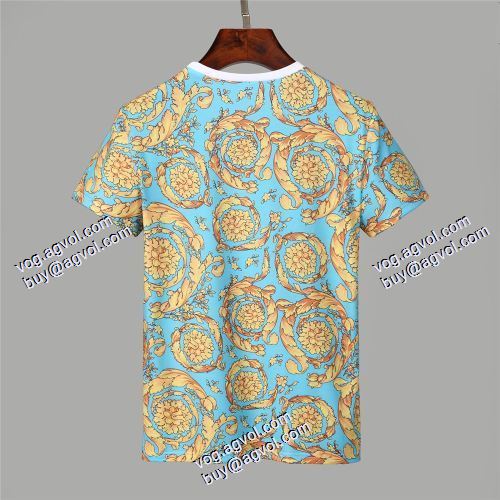 2021春夏 半袖シャツ 魅力ファッション ヴェルサーチVERSACE VERSACEブランド 偽物 通販 