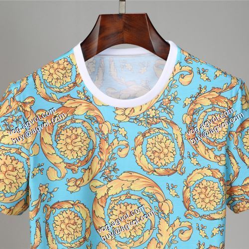 2021春夏 半袖シャツ 魅力ファッション ヴェルサーチVERSACE VERSACEブランド 偽物 通販 