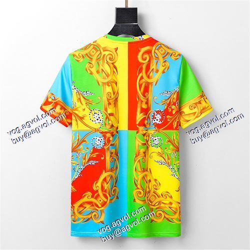 ヴェルサーチVERSACE 2021春夏 半袖シャツ VERSACEコピーブランド 落ち着いた感覚 