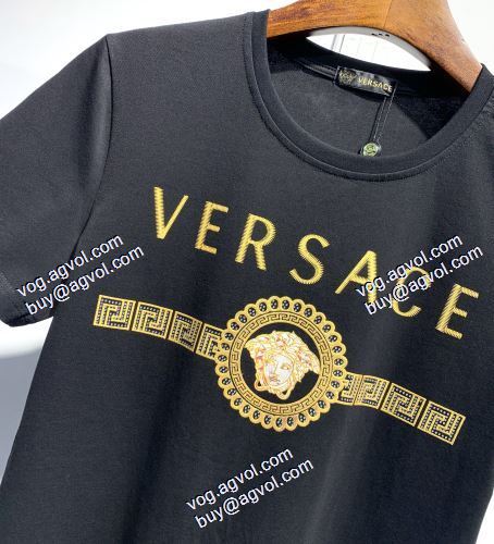 2021春夏 VERSACEブランド コピー 半袖シャツ ヴェルサーチVERSACE 2色可選 高級感ある 