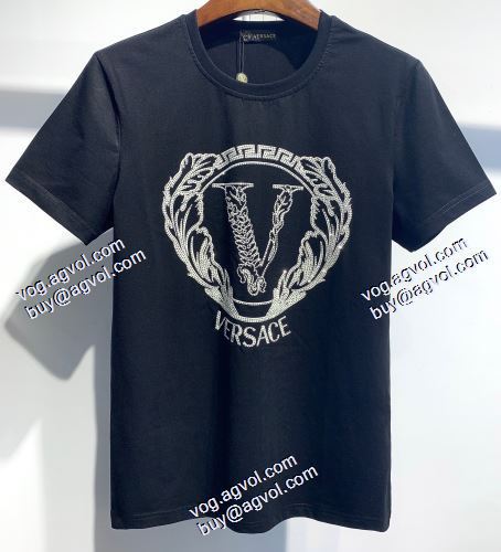 半袖シャツ ファッション 人気 ヴェルサーチVERSACE 2色可選 VERSACEブランド 偽物 通販 2021春夏
