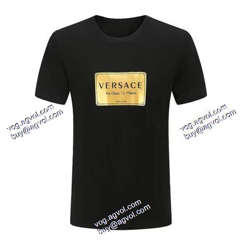 ヴェルサーチVERSACE 選べる極上 2色可選 2021春夏 半袖シャツ ヴェルサーチブランド コピーブランド 