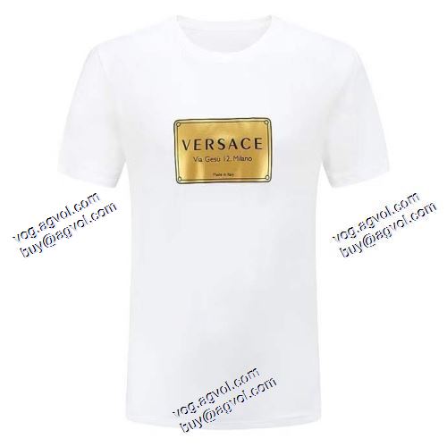 ヴェルサーチVERSACE 選べる極上 2色可選 2021春夏 半袖シャツ ヴェルサーチブランド コピーブランド 
