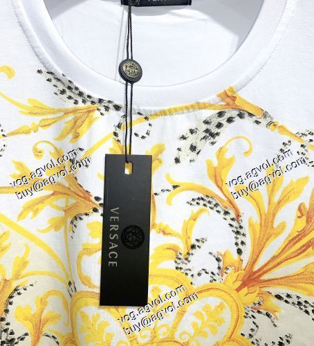 ヴェルサーチVERSACE 半袖シャツ 2色可選 着心地抜群 2021春夏 ヴェルサーチコピー ブランド