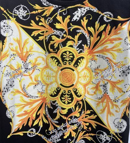 ヴェルサーチVERSACE 半袖シャツ 2色可選 着心地抜群 2021春夏 ヴェルサーチコピー ブランド