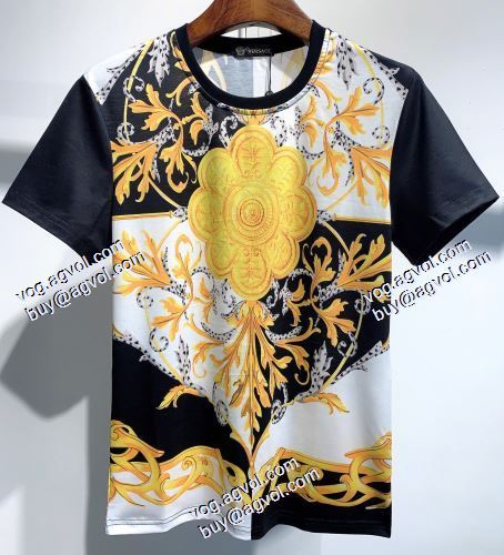 半袖シャツ ヴェルサーチVERSACE 人気新品★超特価★ ヴェルサーチブランド 偽物 通販 2021春夏