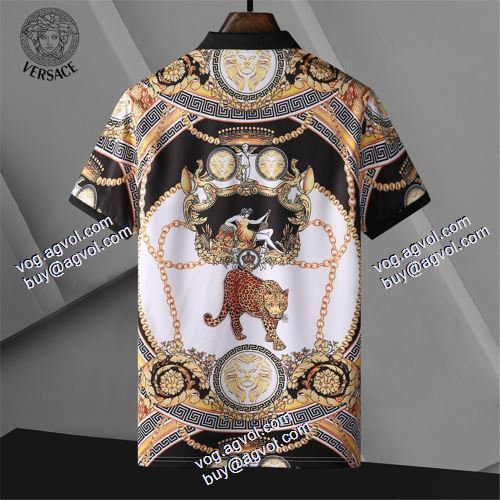 2021春夏 半袖シャツ ヴェルサーチVERSACE 高品質 人気 ヴェルサーチブランドスーパーコピー 