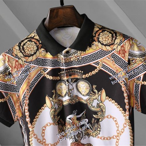 2021春夏 半袖シャツ ヴェルサーチVERSACE 高品質 人気 ヴェルサーチブランドスーパーコピー 