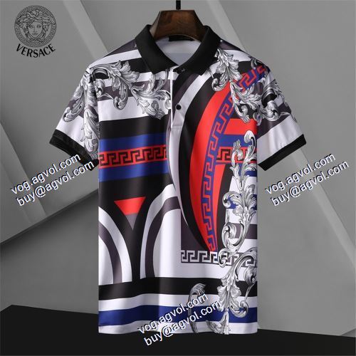 半袖シャツ 2021春夏 ヴェルサーチVERSACE ヴェルサーチブランドコピー 派手 