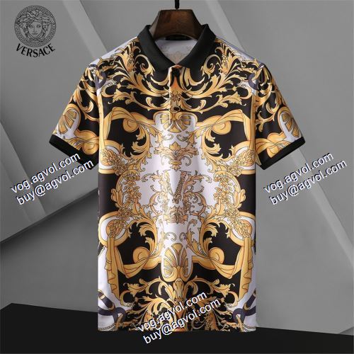ヴェルサーチVERSACE 半袖シャツ 2021春夏 豊富なサイズ ヴェルサーチブランドスーパーコピー 激安