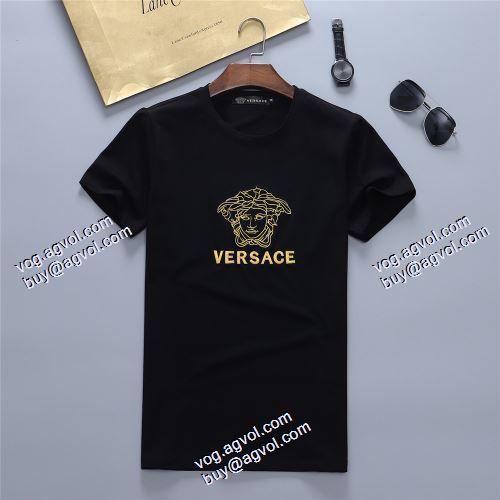 2色可選 半袖シャツ ヴェルサーチVERSACE ヴェルサーチスーパーコピー 魅力ファッション 2021春夏