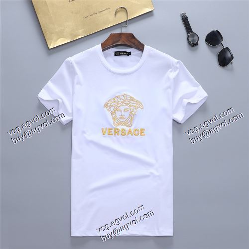 2色可選 半袖シャツ ヴェルサーチVERSACE ヴェルサーチスーパーコピー 魅力ファッション 2021春夏