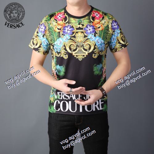 2021春夏 半袖シャツ 先行販売 ヴェルサーチVERSACE ヴェルサーチ偽物ブランド 通販 