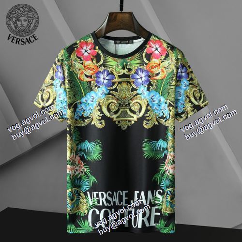 2021春夏 半袖シャツ 先行販売 ヴェルサーチVERSACE ヴェルサーチ偽物ブランド 通販 