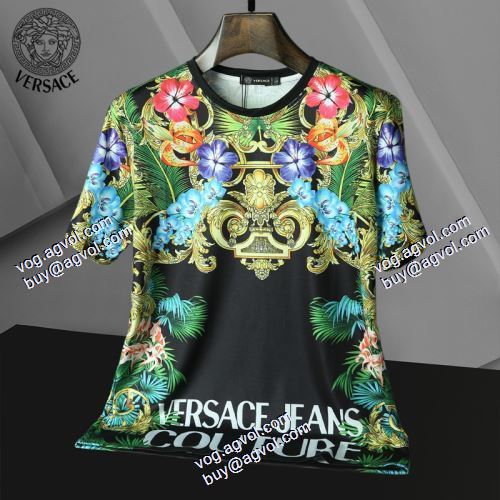 2021春夏 半袖シャツ 先行販売 ヴェルサーチVERSACE ヴェルサーチ偽物ブランド 通販 