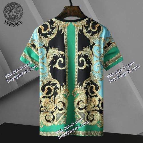 ヴェルサーチVERSACE  ヴェルサーチコピーブランド 人気販売中 2021春夏 半袖シャツ 