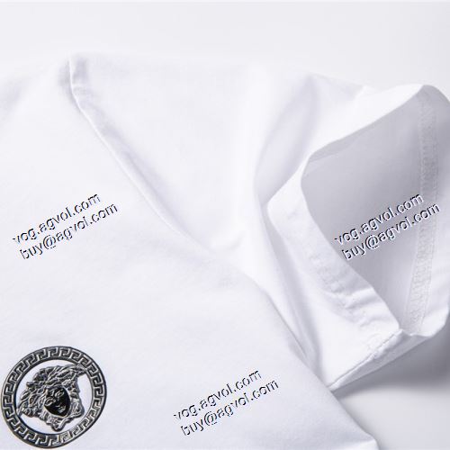 半袖シャツ 2021春夏 2色可選 VERSACEスーパーコピー 人気商品登場 ヴェルサーチVERSACE 