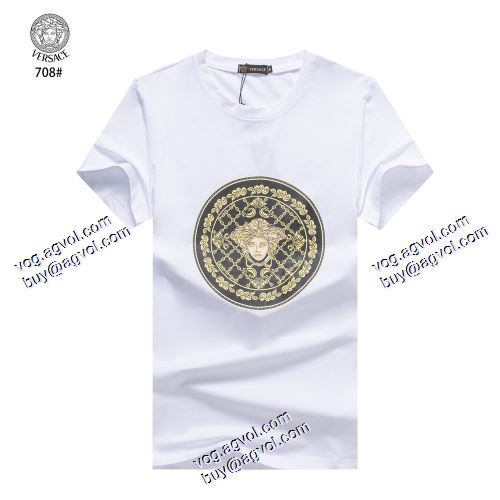 ヴェルサーチVERSACE 半袖シャツ 人気販売中 2色可選 VERSACE偽物ブランド 2021春夏