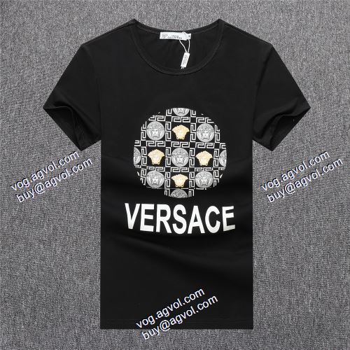 3色可選 半袖シャツ ヴェルサーチVERSACE 最安値に挑戦 2021春夏 VERSACEコピーブランド 