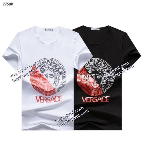  2色可選  VERSACEコピー ブランド  数に限りがある  2021春夏  ヴェルサーチVERSACE  半袖シャツ