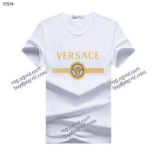  ヴェルサーチVERSACE  大人っぼい  半袖シャツ  2色可選  VERSACEスーパーコピー 激安  2021春夏 