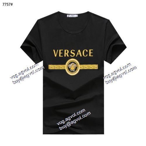  ヴェルサーチVERSACE  大人っぼい  半袖シャツ  2色可選  VERSACEスーパーコピー 激安  2021春夏 