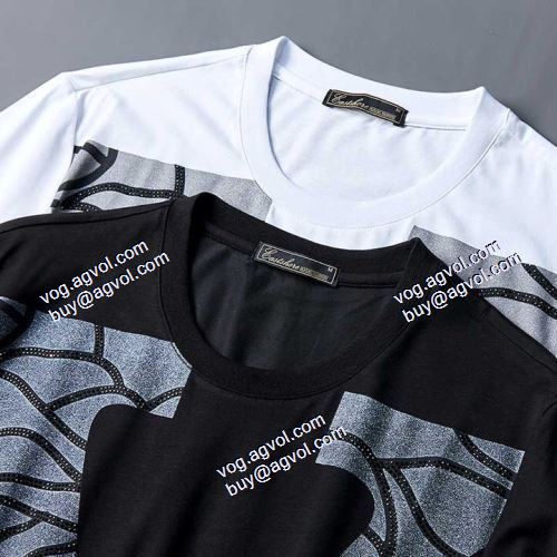  2色可選  超目玉  VERSACEブランド コピー  半袖シャツ  2021春夏  ヴェルサーチVERSACE 